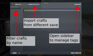 KSP Craft Organizer (VAB/SPH tags + craft searching) on SpaceDock